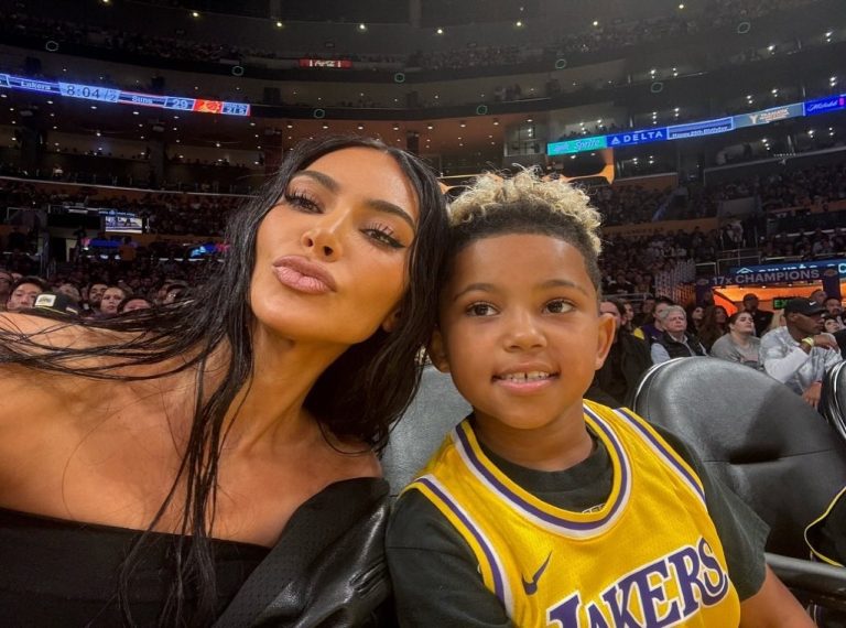 Kim Kardashian celebrates son Saint making the All-Star basketball team, sharing her pride on Instagram.
