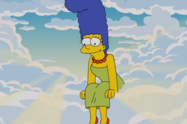 A beautiful blue angel