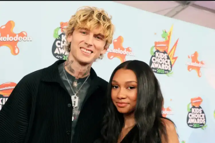 MGK with daughter Casie
