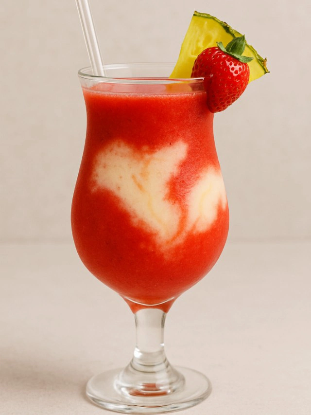 lava flow cocktail recipe cover image