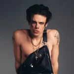 Yungblud in his new cover shoot for Attitude Magazine.