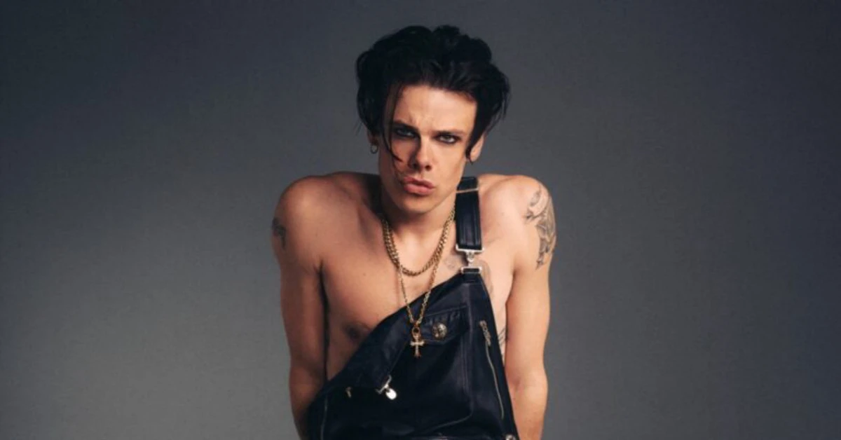 Yungblud in his new cover shoot for Attitude Magazine.