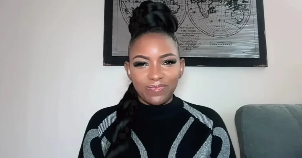 Jasmine Crockett in “Jimmy Kimmel Live”