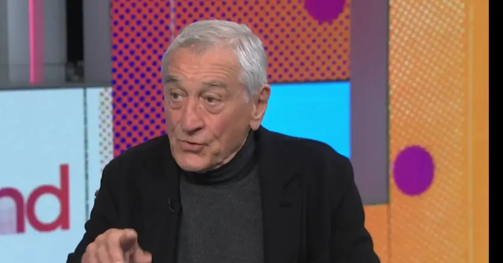 Robert De Niro on the MSNBC show "The Weekend."