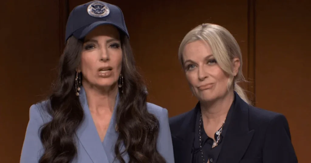 Tina Fey and Amy Poehler in ‘SNL’