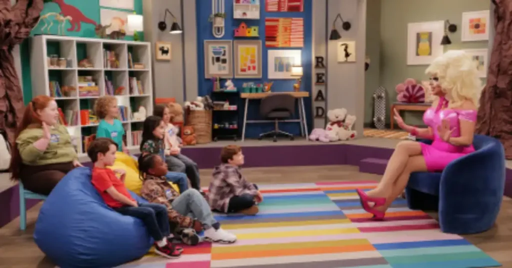 Trixie Mattel on 'Jimmy Kimmel Live!.'