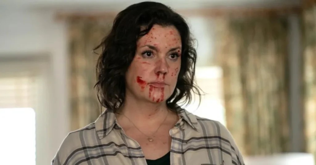 Melanie Lynskey in "Yellowjackets." (Darko Sikman/Paramount+ with Showtime)