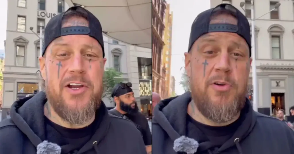 Jelly Roll Louis Vuitton in Sydney.