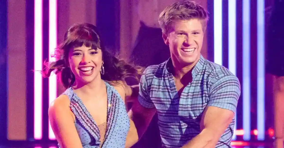 Robert Irwin and Xochitl Gomez performing on 'Dancing with the Stars' on Nov. 11.