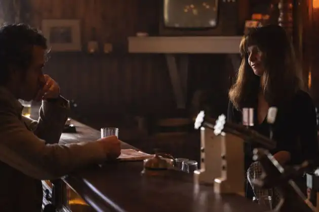 Michael Agnew (Tom Cullen) and Cushla Lavery (Lola Petticrew) in ‘Trespasses’.