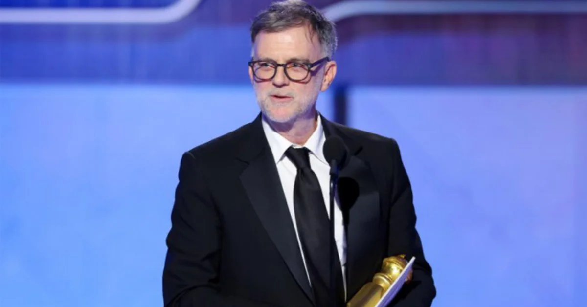 Paul Thomas Anderson at the 83rd Annual Golden Globes.