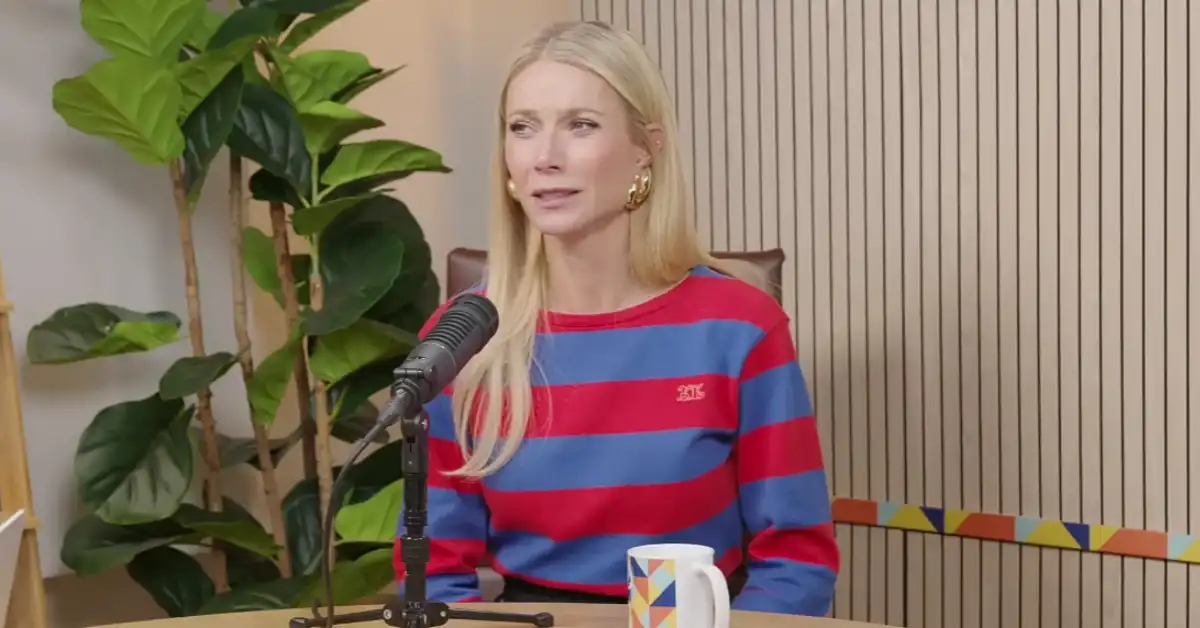Gwyneth Paltrow in Amy Poehler’s ‘Good Hang’ podcast.