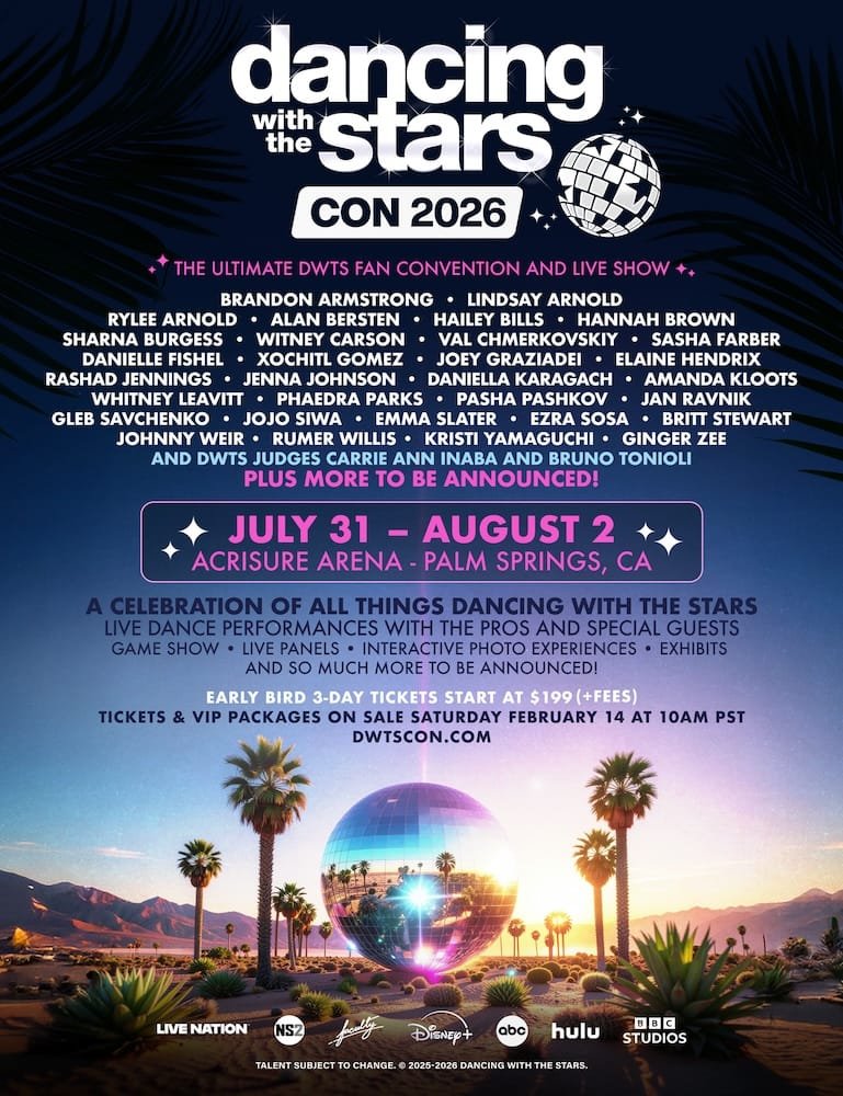 ‘Dancing With the Stars’ Takes the Ballroom Offscreen With First-Ever Fan Convention in Palm Springs 3 ‘Dancing With the Stars’ Takes the Ballroom Offscreen With First-Ever Fan Convention in Palm Springs