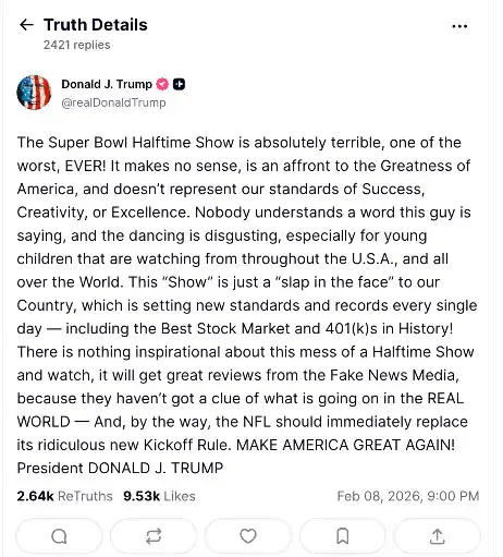 Bad Bunny’s Super Bowl Moment Ignites Political Firestorm as Trump and Allies Lash Out