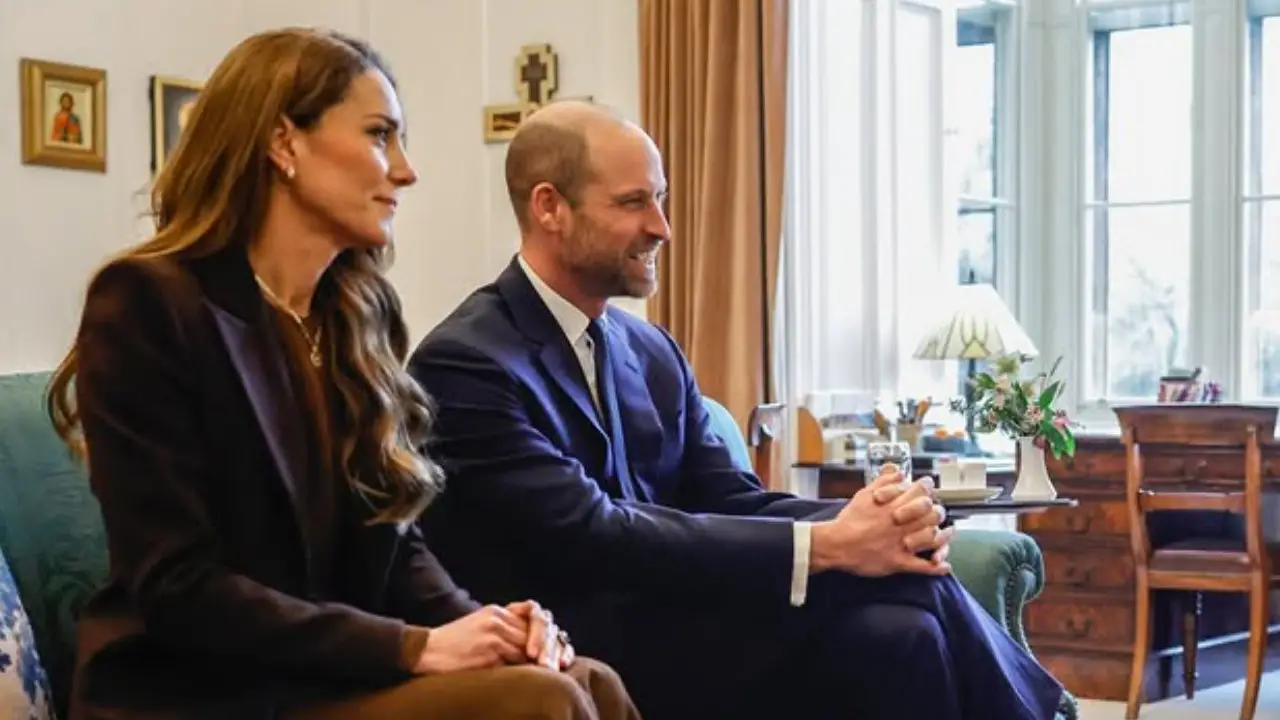 Kate Middleton and Prince William.