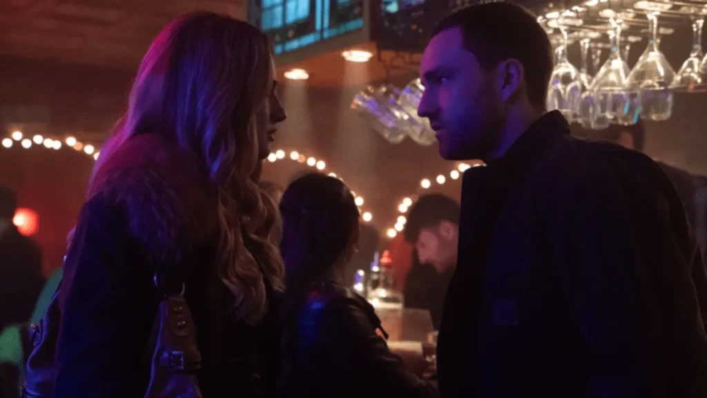 Grace Van Patten and Jackson White in the currently releasing 'Tell Me Lies' season 3.