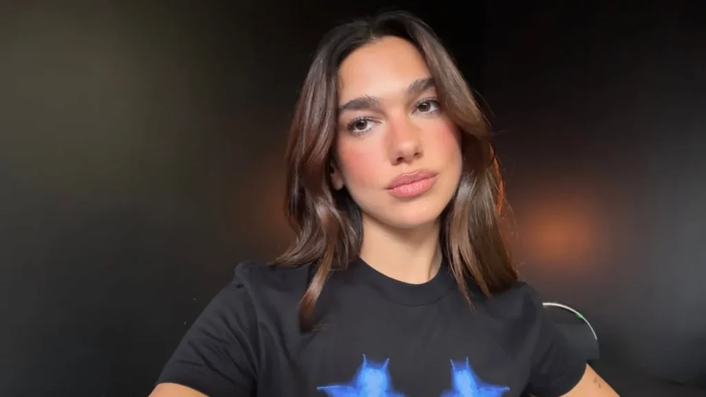 Dua Lipa Instagram post.