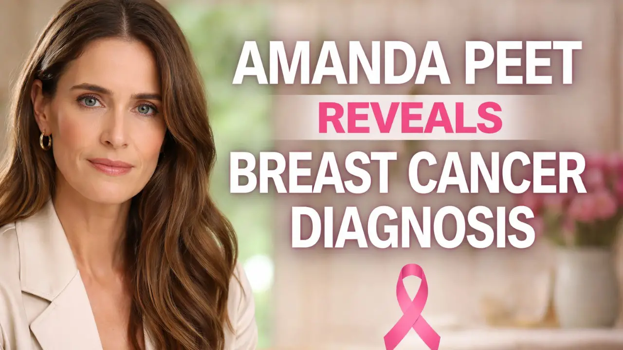 Amanda Peet Reveals Breast Cancer Diagnosis.