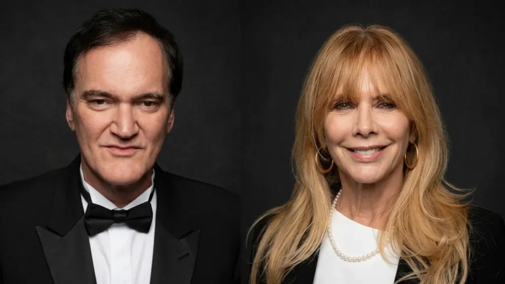 Quentin Tarantino Fires Back at Rosanna Arquette Over Criticism of N-Word Use in His Films 2 Gemini create Quentin Tarantino and Rosanna Arquette Image.