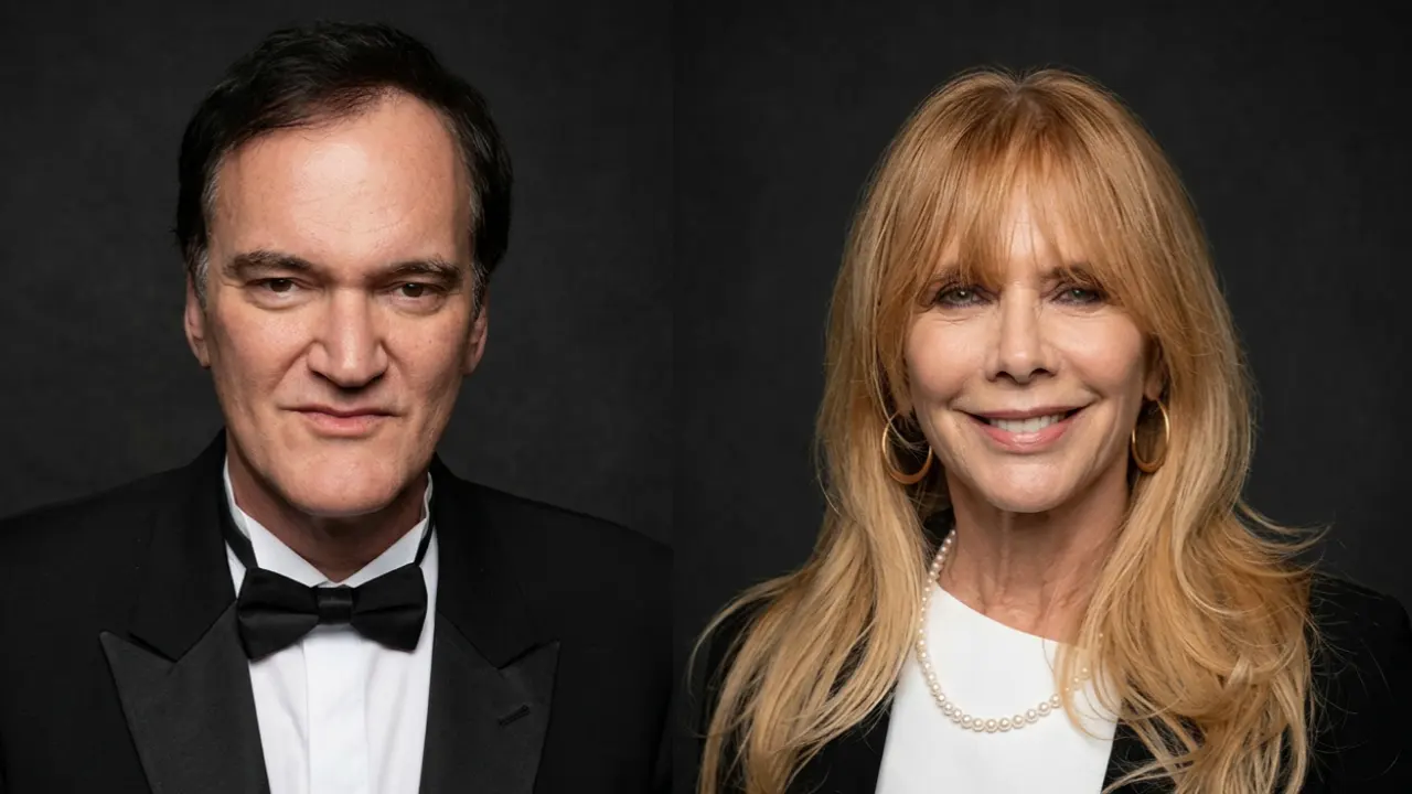 Quentin Tarantino Fires Back at Rosanna Arquette Over Criticism of N-Word Use in His Films 1 Gemini create Quentin Tarantino and Rosanna Arquette Image.