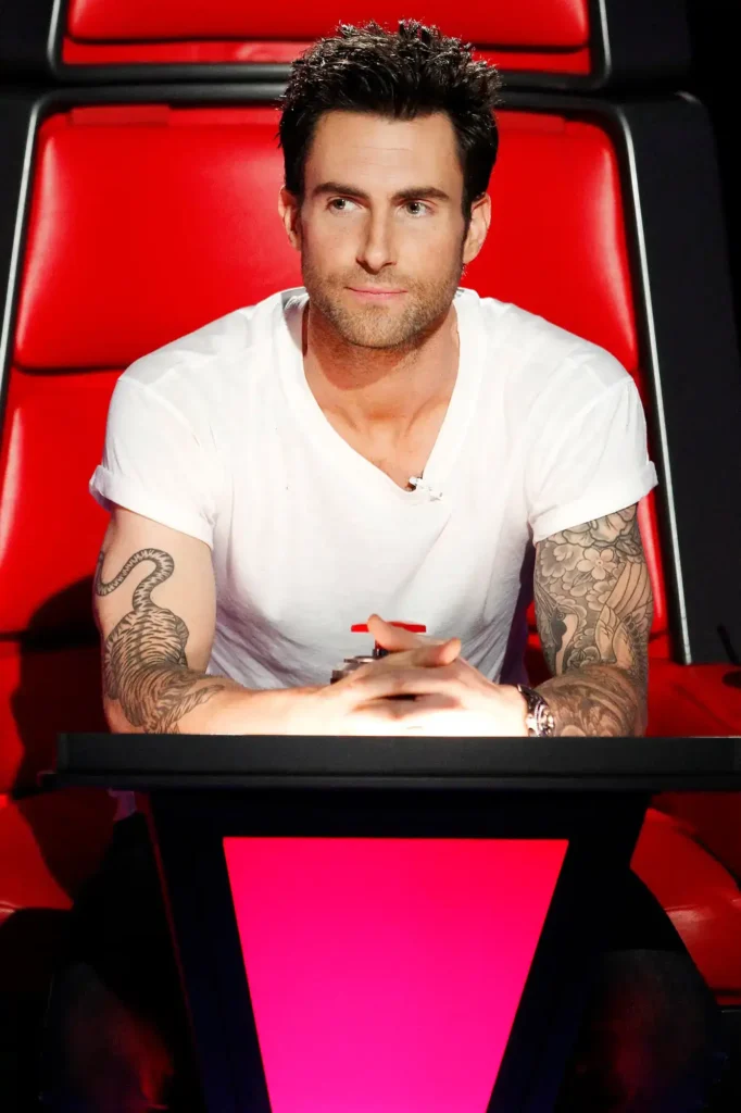 Adam Levine on “The Voice” in 2012.