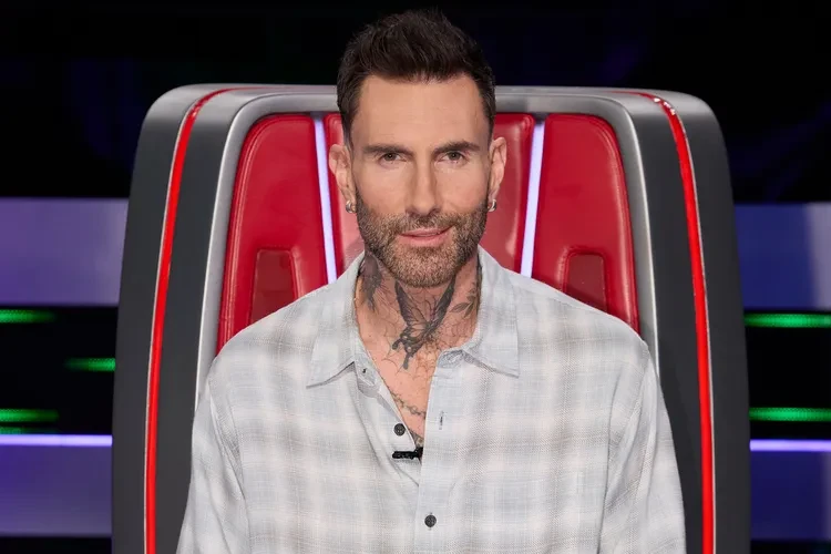 Adam Levine on 'The Voice'.