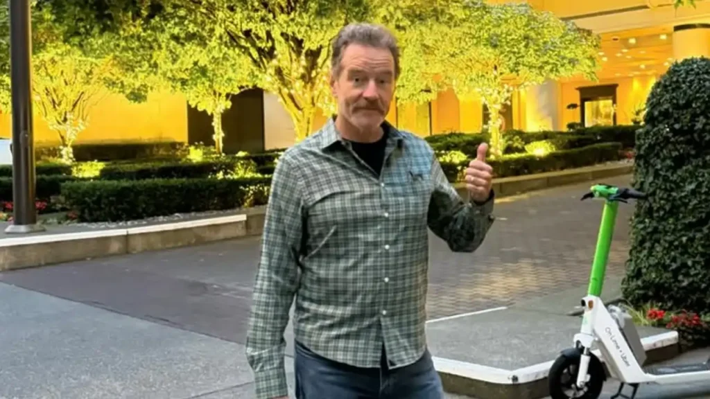 Why Comedy Matters More Than Ever Today — Bryan Cranston Shares His Perspective 2 Bryan Cranston Instagram photo.