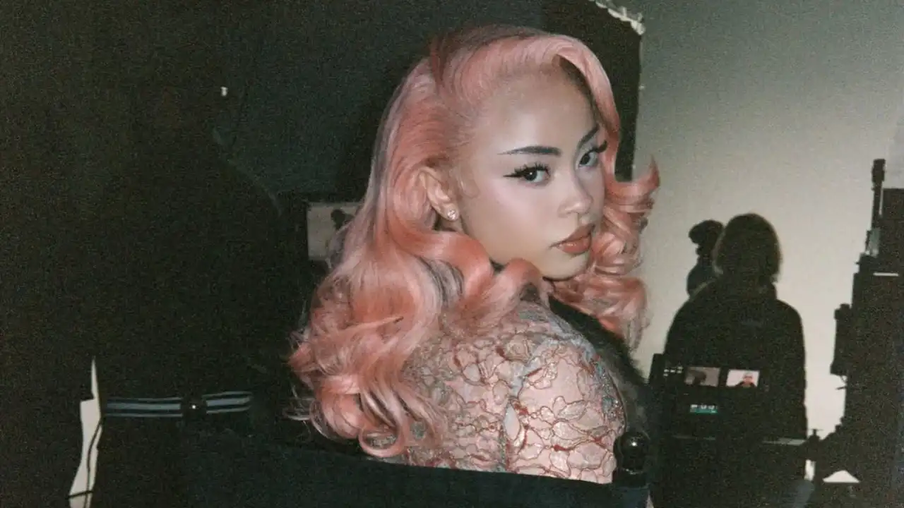 Ice Spice Instagram photo.