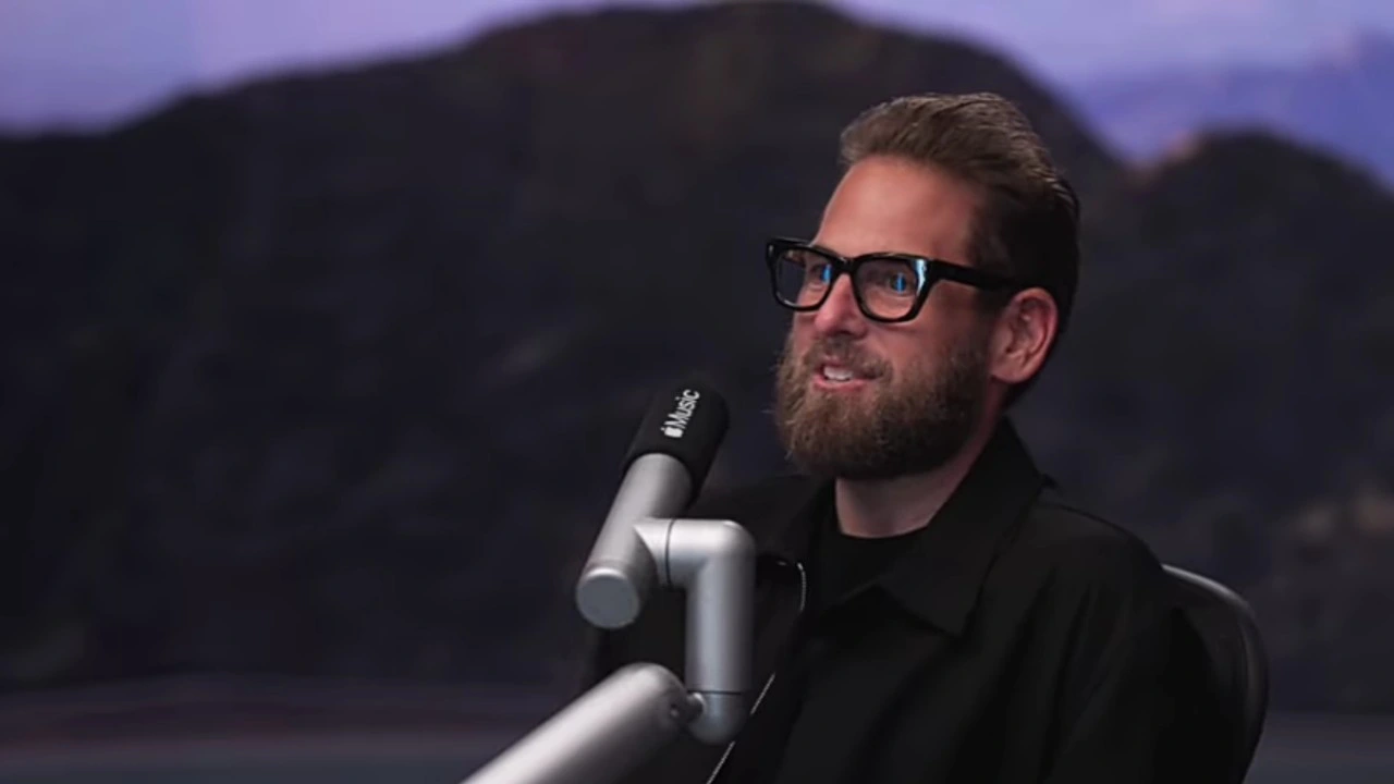 Jonah Hill in "The Zane Lowe Show"
