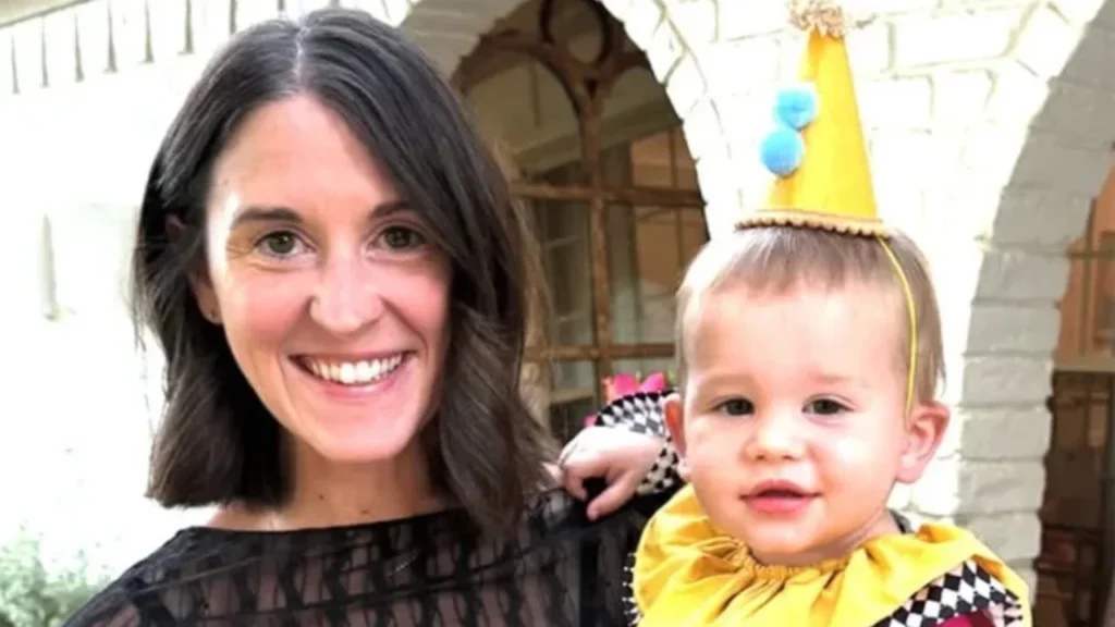 Kelly Hopton-Jones and her Son.