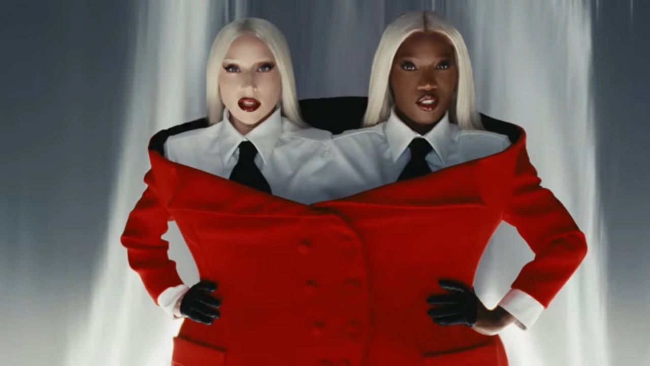Lady Gaga and Doechii in "Runway" music Video.