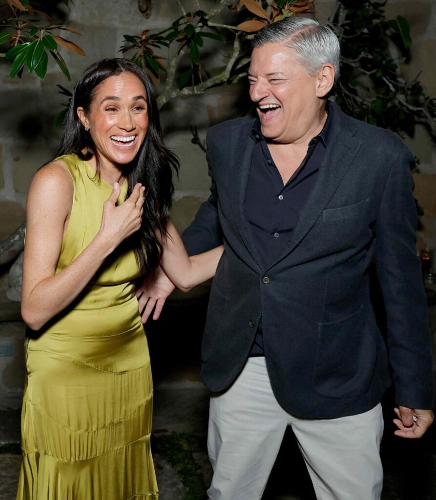 Meghan Markle and Ted Sarandos attend Netflix's Beef Season 2 Montecito Tastemaker on April 10, 2026.