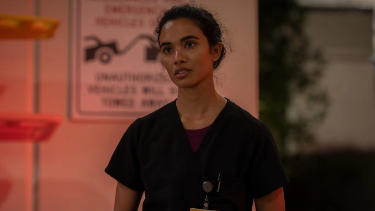Supriya Ganesh in 'The Pitt' Season 2 finale.