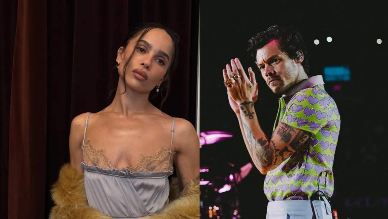 Zoë Kravitz and Harry Styles