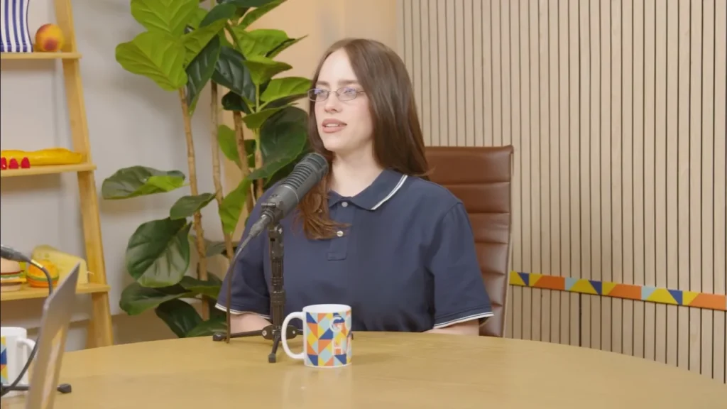 Billie Eilish in ‘Good Hang’ podcast.