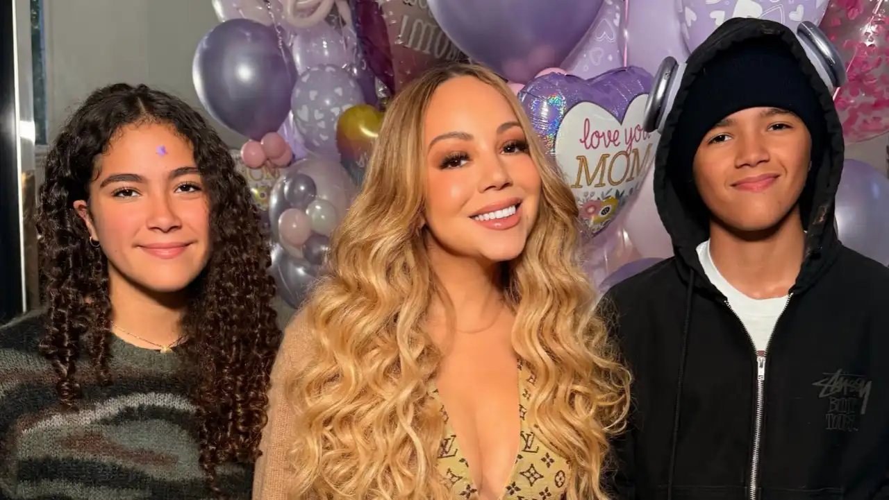 Mariah Carey Celebrates Mother's Day With Twins Roc & Roe.