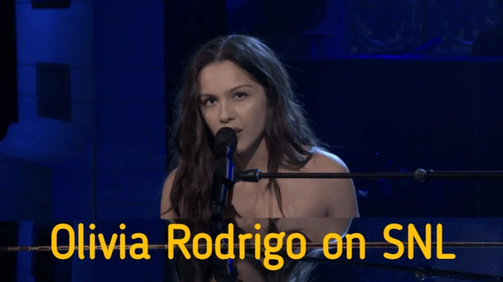Olivia Rodrigo on ‘Saturday Night Live’