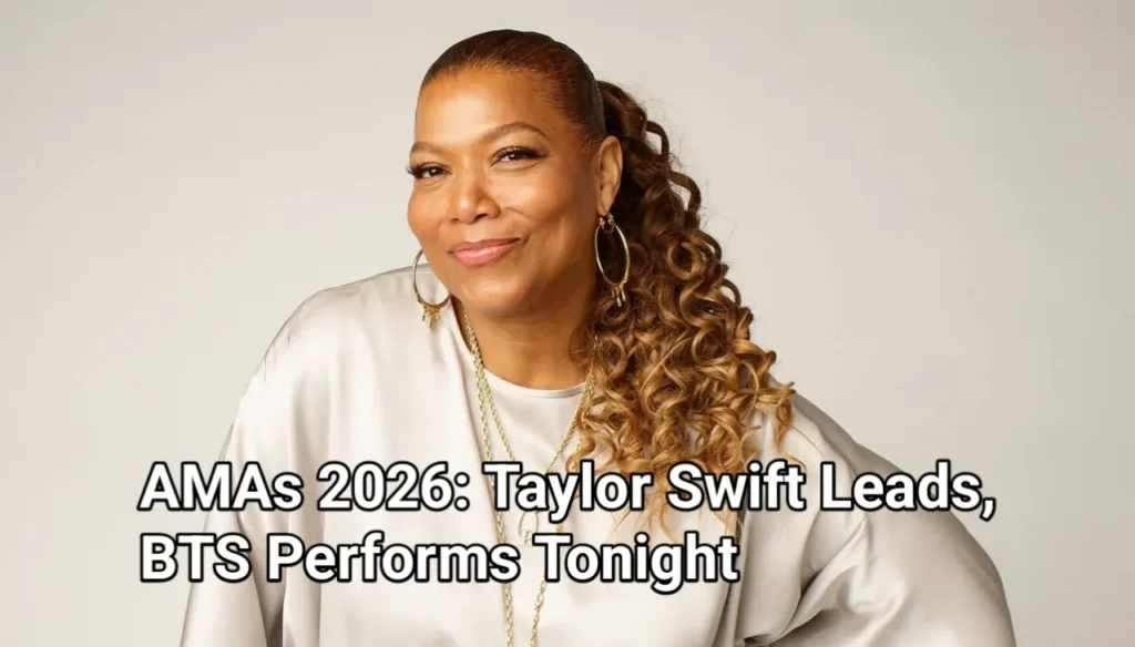 AMAs 2026: Queen Latifah Returns as Host With Taylor Swift, BTS and Billy Idol on Stage Tonight 2 Queen Latifah Host American Music Awards 2026.
